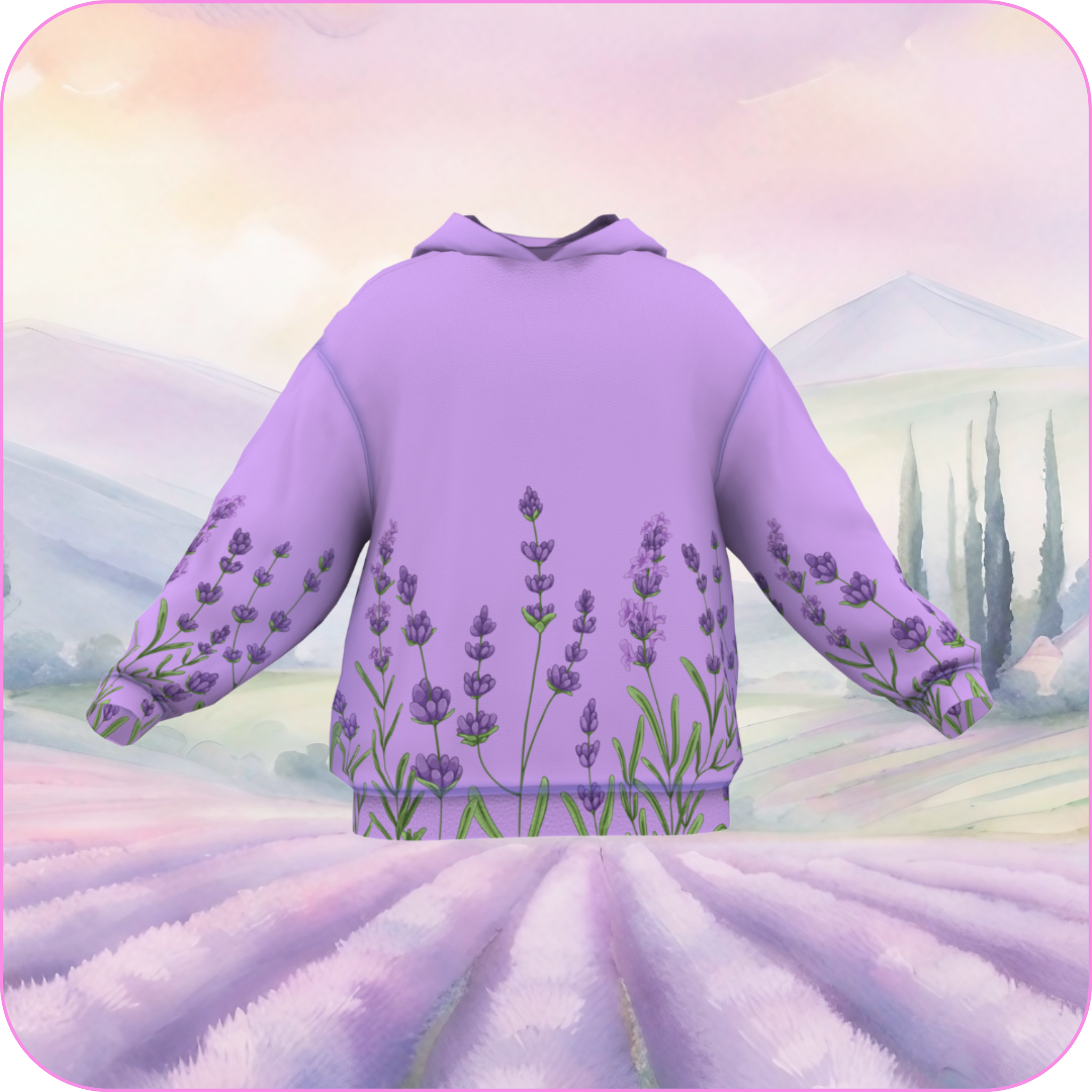 ZERO10 Drop: Lavender Dreams Hoodie
