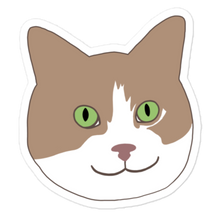 Load image into Gallery viewer, Mr. Peaches the Cat Sticker (FREE SHIPPING)