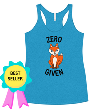 Load image into Gallery viewer, Zero Fox Racerback Tank (Adult XS-XL)