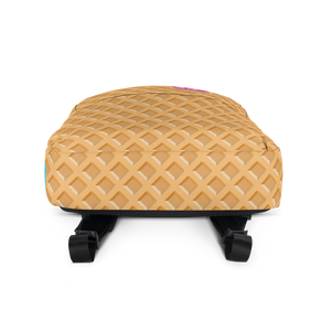 "Chill Vibes" Waffle Cone Backpack