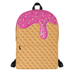 "Chill Vibes" Waffle Cone Backpack