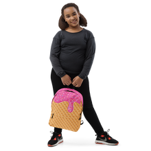 Load image into Gallery viewer, "Chill Vibes" Waffle Cone Backpack