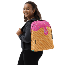 Load image into Gallery viewer, "Chill Vibes" Waffle Cone Backpack