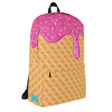 Load image into Gallery viewer, "Chill Vibes" Waffle Cone Backpack