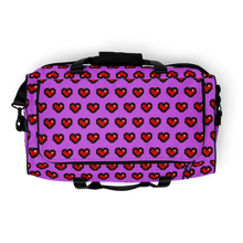 Load image into Gallery viewer, Purple Squad Hearts Duffle Bag - Rhonda World