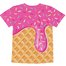 Load image into Gallery viewer, &quot;Chill Vibes&quot; Waffle Cone Tee (Kids 2T-7)