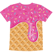 Load image into Gallery viewer, "Chill Vibes" Waffle Cone Tee (Kids 2T-7)