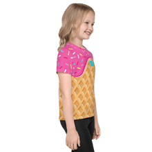 Load image into Gallery viewer, &quot;Chill Vibes&quot; Waffle Cone Tee (Kids 2T-7)