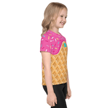 Load image into Gallery viewer, "Chill Vibes" Waffle Cone Tee (Kids 2T-7)