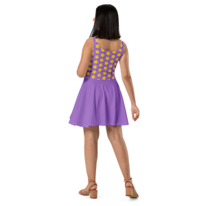 Kawaii Stars Skater Dress (Adult XS-3XL) - Rhonda World