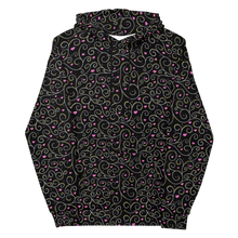 Load image into Gallery viewer, Swirls and Hearts Hoodie (Adult XS-3XL)