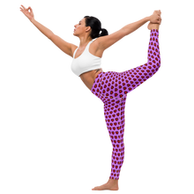 Load image into Gallery viewer, Pixel Hearts Leggings (Women's XS-XL)