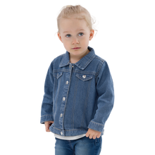 Load image into Gallery viewer, Octopus Infant/Toddler Embroidered Organic Denim Jacket - Rhonda World