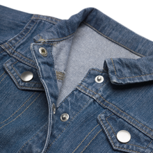 Load image into Gallery viewer, Octopus Infant/Toddler Embroidered Organic Denim Jacket - Rhonda World