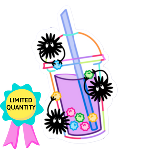 Soot Sprite Boba Sticker (FREE SHIPPING)