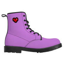 Load image into Gallery viewer, Purple Squad Vegan Leather Boots (FREE SHIPPING) - Rhonda World