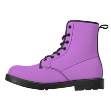 Load image into Gallery viewer, Purple Squad Vegan Leather Boots (FREE SHIPPING) - Rhonda World