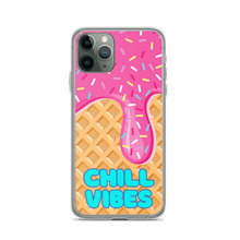 Load image into Gallery viewer, "Chill Vibes" Waffle Cone Phone Case (iPhone 7/7 Plus/8/8 Plus/X/XS/XS Max/XR/11/11 Pro/11 Pro Max/SE/12 mini/12/12 Pro/12 Pro Max/13 mini/13/13 Pro/13 Pro Max/14/14 Plus/14 Pro/14 Pro Max)