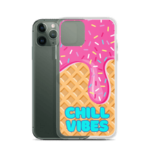 Load image into Gallery viewer, "Chill Vibes" Waffle Cone Phone Case (iPhone 7/7 Plus/8/8 Plus/X/XS/XS Max/XR/11/11 Pro/11 Pro Max/SE/12 mini/12/12 Pro/12 Pro Max/13 mini/13/13 Pro/13 Pro Max/14/14 Plus/14 Pro/14 Pro Max)