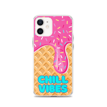 Load image into Gallery viewer, "Chill Vibes" Waffle Cone Phone Case (iPhone 7/7 Plus/8/8 Plus/X/XS/XS Max/XR/11/11 Pro/11 Pro Max/SE/12 mini/12/12 Pro/12 Pro Max/13 mini/13/13 Pro/13 Pro Max/14/14 Plus/14 Pro/14 Pro Max)