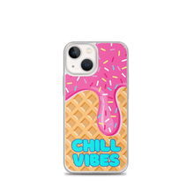 Load image into Gallery viewer, "Chill Vibes" Waffle Cone Phone Case (iPhone 7/7 Plus/8/8 Plus/X/XS/XS Max/XR/11/11 Pro/11 Pro Max/SE/12 mini/12/12 Pro/12 Pro Max/13 mini/13/13 Pro/13 Pro Max/14/14 Plus/14 Pro/14 Pro Max)