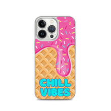 Load image into Gallery viewer, "Chill Vibes" Waffle Cone Phone Case (iPhone 7/7 Plus/8/8 Plus/X/XS/XS Max/XR/11/11 Pro/11 Pro Max/SE/12 mini/12/12 Pro/12 Pro Max/13 mini/13/13 Pro/13 Pro Max/14/14 Plus/14 Pro/14 Pro Max)