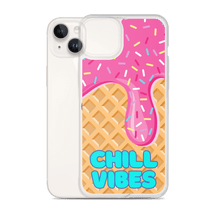 Load image into Gallery viewer, "Chill Vibes" Waffle Cone Phone Case (iPhone 7/7 Plus/8/8 Plus/X/XS/XS Max/XR/11/11 Pro/11 Pro Max/SE/12 mini/12/12 Pro/12 Pro Max/13 mini/13/13 Pro/13 Pro Max/14/14 Plus/14 Pro/14 Pro Max)