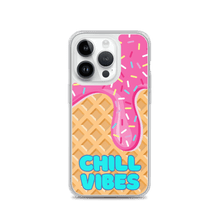 Load image into Gallery viewer, "Chill Vibes" Waffle Cone Phone Case (iPhone 7/7 Plus/8/8 Plus/X/XS/XS Max/XR/11/11 Pro/11 Pro Max/SE/12 mini/12/12 Pro/12 Pro Max/13 mini/13/13 Pro/13 Pro Max/14/14 Plus/14 Pro/14 Pro Max)