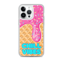 Load image into Gallery viewer, "Chill Vibes" Waffle Cone Phone Case (iPhone 7/7 Plus/8/8 Plus/X/XS/XS Max/XR/11/11 Pro/11 Pro Max/SE/12 mini/12/12 Pro/12 Pro Max/13 mini/13/13 Pro/13 Pro Max/14/14 Plus/14 Pro/14 Pro Max)
