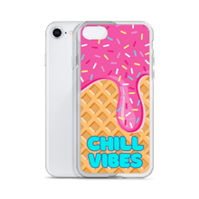 Load image into Gallery viewer, "Chill Vibes" Waffle Cone Phone Case (iPhone 7/7 Plus/8/8 Plus/X/XS/XS Max/XR/11/11 Pro/11 Pro Max/SE/12 mini/12/12 Pro/12 Pro Max/13 mini/13/13 Pro/13 Pro Max/14/14 Plus/14 Pro/14 Pro Max)