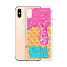 Load image into Gallery viewer, "Chill Vibes" Waffle Cone Phone Case (iPhone 7/7 Plus/8/8 Plus/X/XS/XS Max/XR/11/11 Pro/11 Pro Max/SE/12 mini/12/12 Pro/12 Pro Max/13 mini/13/13 Pro/13 Pro Max/14/14 Plus/14 Pro/14 Pro Max)