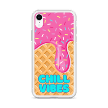 Load image into Gallery viewer, "Chill Vibes" Waffle Cone Phone Case (iPhone 7/7 Plus/8/8 Plus/X/XS/XS Max/XR/11/11 Pro/11 Pro Max/SE/12 mini/12/12 Pro/12 Pro Max/13 mini/13/13 Pro/13 Pro Max/14/14 Plus/14 Pro/14 Pro Max)