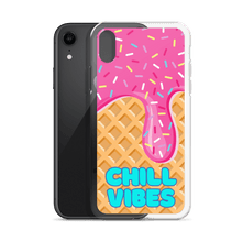 Load image into Gallery viewer, "Chill Vibes" Waffle Cone Phone Case (iPhone 7/7 Plus/8/8 Plus/X/XS/XS Max/XR/11/11 Pro/11 Pro Max/SE/12 mini/12/12 Pro/12 Pro Max/13 mini/13/13 Pro/13 Pro Max/14/14 Plus/14 Pro/14 Pro Max)