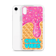 Load image into Gallery viewer, "Chill Vibes" Waffle Cone Phone Case (iPhone 7/7 Plus/8/8 Plus/X/XS/XS Max/XR/11/11 Pro/11 Pro Max/SE/12 mini/12/12 Pro/12 Pro Max/13 mini/13/13 Pro/13 Pro Max/14/14 Plus/14 Pro/14 Pro Max)