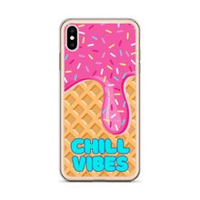 Load image into Gallery viewer, "Chill Vibes" Waffle Cone Phone Case (iPhone 7/7 Plus/8/8 Plus/X/XS/XS Max/XR/11/11 Pro/11 Pro Max/SE/12 mini/12/12 Pro/12 Pro Max/13 mini/13/13 Pro/13 Pro Max/14/14 Plus/14 Pro/14 Pro Max)