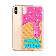 Load image into Gallery viewer, "Chill Vibes" Waffle Cone Phone Case (iPhone 7/7 Plus/8/8 Plus/X/XS/XS Max/XR/11/11 Pro/11 Pro Max/SE/12 mini/12/12 Pro/12 Pro Max/13 mini/13/13 Pro/13 Pro Max/14/14 Plus/14 Pro/14 Pro Max)
