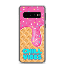 Load image into Gallery viewer, "Chill Vibes" Waffle Cone Phone Case (Samsung Galaxy S10/S10+/S10e/S20/S20 FE/S20 Plus/S20 Ultra/S21/S21 Plus/S21 Ultra/S22/S22 Plus/S22 Ultra)