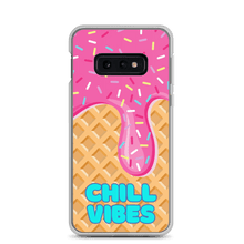 Load image into Gallery viewer, "Chill Vibes" Waffle Cone Phone Case (Samsung Galaxy S10/S10+/S10e/S20/S20 FE/S20 Plus/S20 Ultra/S21/S21 Plus/S21 Ultra/S22/S22 Plus/S22 Ultra)