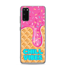 Load image into Gallery viewer, "Chill Vibes" Waffle Cone Phone Case (Samsung Galaxy S10/S10+/S10e/S20/S20 FE/S20 Plus/S20 Ultra/S21/S21 Plus/S21 Ultra/S22/S22 Plus/S22 Ultra)