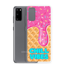 Load image into Gallery viewer, "Chill Vibes" Waffle Cone Phone Case (Samsung Galaxy S10/S10+/S10e/S20/S20 FE/S20 Plus/S20 Ultra/S21/S21 Plus/S21 Ultra/S22/S22 Plus/S22 Ultra)