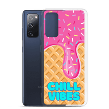 Load image into Gallery viewer, "Chill Vibes" Waffle Cone Phone Case (Samsung Galaxy S10/S10+/S10e/S20/S20 FE/S20 Plus/S20 Ultra/S21/S21 Plus/S21 Ultra/S22/S22 Plus/S22 Ultra)