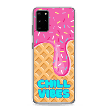 Load image into Gallery viewer, "Chill Vibes" Waffle Cone Phone Case (Samsung Galaxy S10/S10+/S10e/S20/S20 FE/S20 Plus/S20 Ultra/S21/S21 Plus/S21 Ultra/S22/S22 Plus/S22 Ultra)