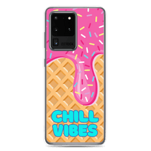 Load image into Gallery viewer, "Chill Vibes" Waffle Cone Phone Case (Samsung Galaxy S10/S10+/S10e/S20/S20 FE/S20 Plus/S20 Ultra/S21/S21 Plus/S21 Ultra/S22/S22 Plus/S22 Ultra)