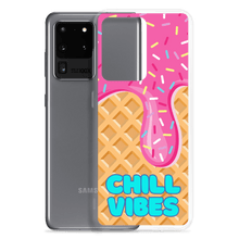 Load image into Gallery viewer, "Chill Vibes" Waffle Cone Phone Case (Samsung Galaxy S10/S10+/S10e/S20/S20 FE/S20 Plus/S20 Ultra/S21/S21 Plus/S21 Ultra/S22/S22 Plus/S22 Ultra)