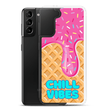 Load image into Gallery viewer, "Chill Vibes" Waffle Cone Phone Case (Samsung Galaxy S10/S10+/S10e/S20/S20 FE/S20 Plus/S20 Ultra/S21/S21 Plus/S21 Ultra/S22/S22 Plus/S22 Ultra)