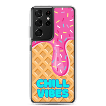 Load image into Gallery viewer, "Chill Vibes" Waffle Cone Phone Case (Samsung Galaxy S10/S10+/S10e/S20/S20 FE/S20 Plus/S20 Ultra/S21/S21 Plus/S21 Ultra/S22/S22 Plus/S22 Ultra)