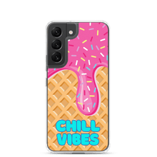 Load image into Gallery viewer, "Chill Vibes" Waffle Cone Phone Case (Samsung Galaxy S10/S10+/S10e/S20/S20 FE/S20 Plus/S20 Ultra/S21/S21 Plus/S21 Ultra/S22/S22 Plus/S22 Ultra)