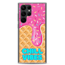 Load image into Gallery viewer, "Chill Vibes" Waffle Cone Phone Case (Samsung Galaxy S10/S10+/S10e/S20/S20 FE/S20 Plus/S20 Ultra/S21/S21 Plus/S21 Ultra/S22/S22 Plus/S22 Ultra)