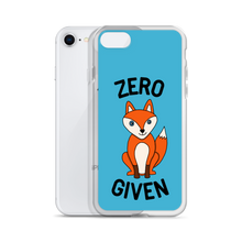 Load image into Gallery viewer, Zero Fox iPhone Case (iPhone 7/7 Plus/8/8 Plus/X/XS/XS Max/XR/11/11 Pro/11 Pro Max/SE/12 mini/12/12 Pro/12 Pro Max/13 mini/13) - Rhonda World