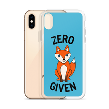 Load image into Gallery viewer, Zero Fox iPhone Case (iPhone 7/7 Plus/8/8 Plus/X/XS/XS Max/XR/11/11 Pro/11 Pro Max/SE/12 mini/12/12 Pro/12 Pro Max/13 mini/13) - Rhonda World